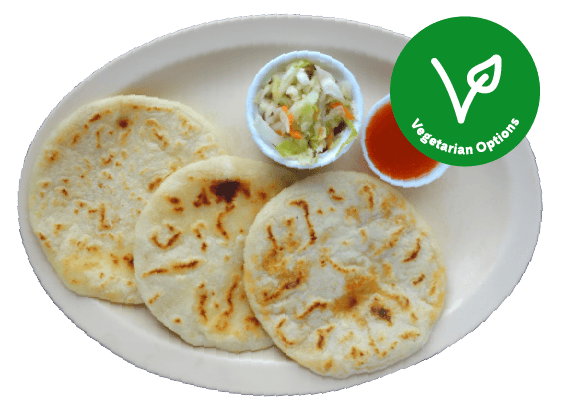 Pupusas from Kailey’s official menu